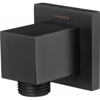 DEANTE Square Angle Connection for LED Profiles - 90 Degree Corner Connector, Black
