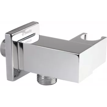 DEANTE Square Angled Connector ar rokas dušas turētāju, hromēts