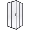DEANTE Square Shower Enclosure 80x80 cm Chrome Aluminium Clear Tempered Glass