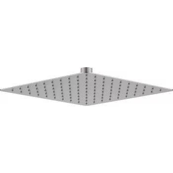 DEANTE Tērauda Dušas Galva - 250x250 mm Kvadrātveida Lietus Duša