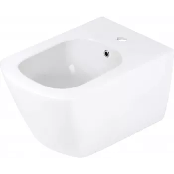 DEANTE Piekarināmais Bidet Cersanit Crea Sienas Keramikas Balts Spīdīgs Taisnstūrveida 1 Caurums