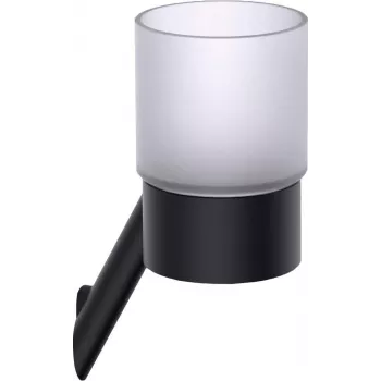 DEANTE Sienas krūzīšu turētājs 6 āķi Melns Tērauds