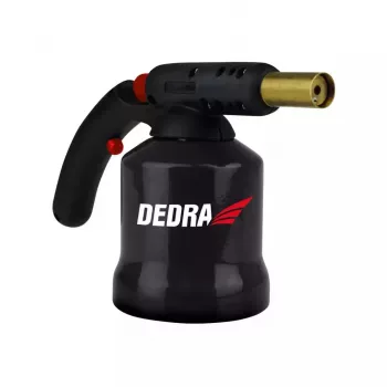 DEDRA 31A020 Gāzes deglis ar pjezoelektrisko aizdedzi, 1300°C, pretuzliesmošanas sistēma, regulējama liesma, butāns EN417