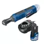 DEDRA Bezvada leņķa uzgriežņu atslēga 12V 3/8 inch 1x2.0Ah