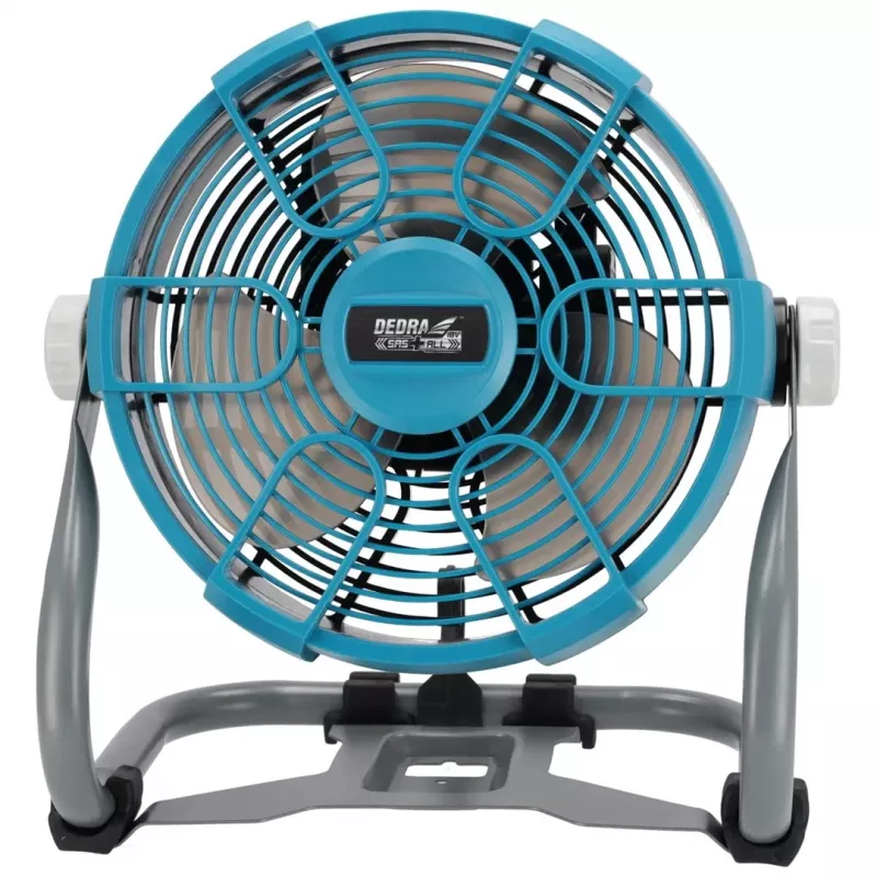 DEDRA DED7074 18V bezvada ventilators 230mm 3 ātrumi ar pakarināmo āķi un statīva stiprinājumu