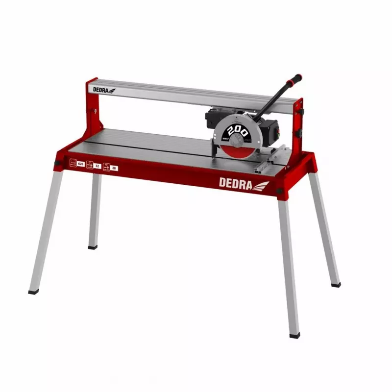 DEDRA DED7815 Manuāls flīžu griezējs 600mm ar regulējamu leņķa vadotni