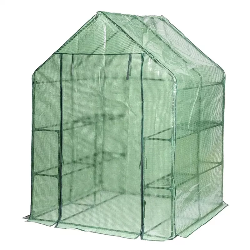 DEDRA Garden Greenhouse 143x143x195 cm PE