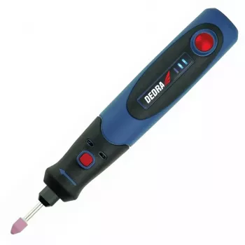 DEDRA Mini Slīpmašīna 3.6V Bezvadu Rotācijas Instruments ar 40 Piederumiem