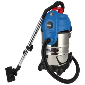 DEDRA Slapjās un sausās tīrīšanas putekļsūcējs 1600W 30L Kokvilnas filtrs
