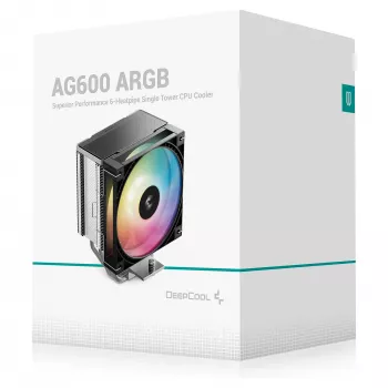 DeepCool AG620 G2 Dual-Tower CPU Air Cooler, 260W TDP, 2x120mm PWM Fans, 6 Heatpipes, LGA1700/AM5