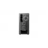 Deepcool CC550 4F Mid Tower korpuss, 4x 120mm LED ventilatori, rūdīts stikls, melns