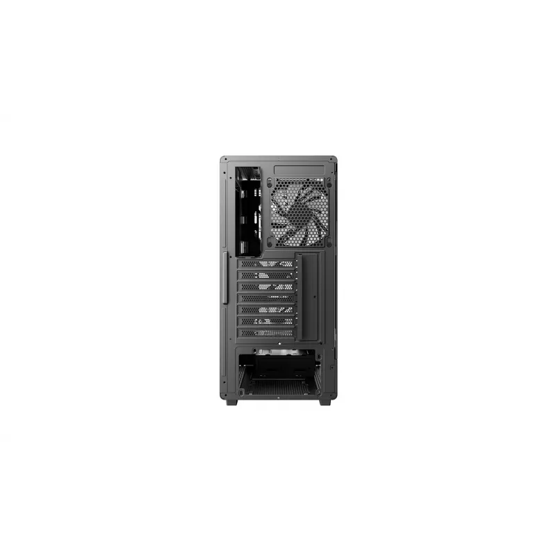 Deepcool CC550 4F Mid Tower korpuss, 4x 120mm LED ventilatori, rūdīts stikls, melns