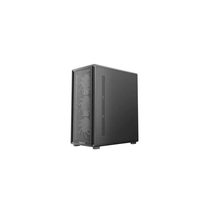 Deepcool CC550 4F Mid Tower korpuss, 4x 120mm LED ventilatori, rūdīts stikls, melns