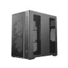 Deepcool CG590 MESH 2F vidēja torņa korpuss - melns, rūdīts stikls, 2x120mm ventilatori