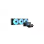 Deepcool LT360 VISION ARGB 360mm Liquid Cooler, Black, ARGB, Intel & AMD, 3x120mm PWM Fans