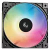 DeepCool LT360 VISION ARGB AIO šķidruma dzesētājs, 360mm, melns