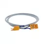 DEHN ASL DSH ZP SMG APL Savienojuma līnija, 2 polu, 750 mm, 1 mm², zila/melna