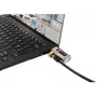 Dell 461-AAEU drošības kabeļa slēdzene 1,8m melna hroma (D6FY7)