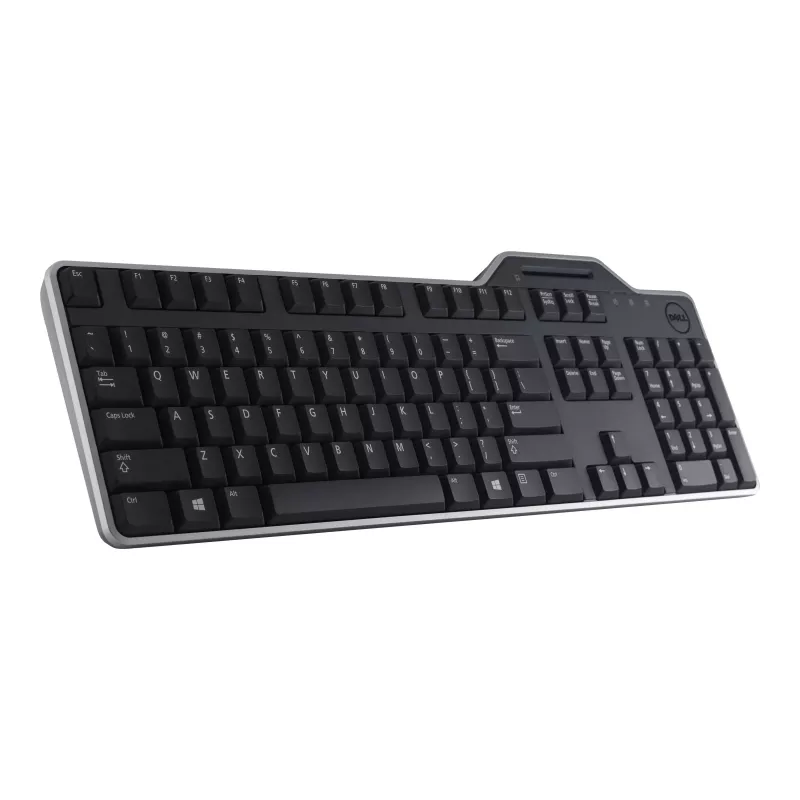 Dell KB813 Smartcard Keyboard - USB - AZERTY - Melns