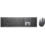 Dell KM7321W Premium bezvadu klaviatūras un peles komplekts - RF 2,4 GHz un Bluetooth 5.0, pilna izmēra, Titan Gray 02HHJ