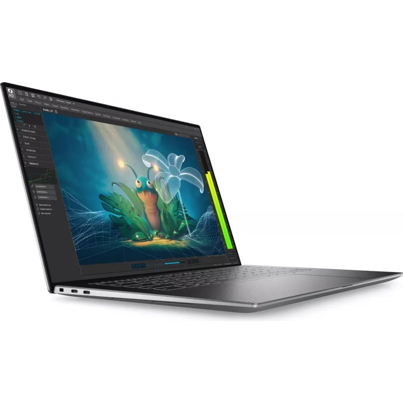 Dell Precision 5570 klēpjdators, Intel Core i7, 32 GB RAM, 512 GB SSD, 16.0 inch WUXGA displejs