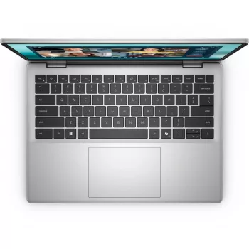Dell Pro 14 Essential PV14250 Core 5 120U 14 collu FHD+ 300nits AG 16GB DDR5 512GB SSD Intel Graphics pirkstu nospiedumu lasītājs, apgaismota tastatūra 54Wh Windows 11 Home Platinum Silver + Dell MS116 melna pele 3Y Pro Support