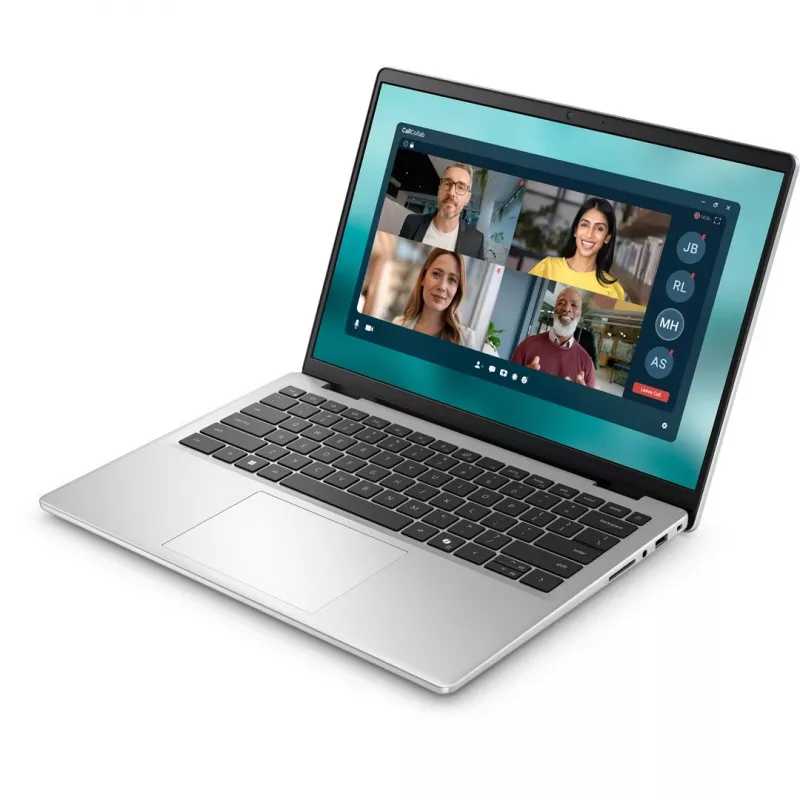 Dell Pro 14 Essential PV14250 Core 5 120U 14 collu FHD+ 300nits AG 16GB DDR5 512GB SSD Intel Graphics pirkstu nospiedumu lasītājs, apgaismota tastatūra 54Wh Windows 11 Home Platinum Silver + Dell MS116 melna pele 3Y Pro Support