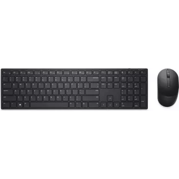 Dell Pro bezvadu klaviatūras un peles komplekts KM5221W-US (melns)