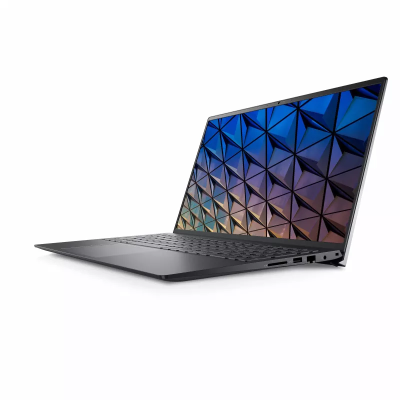 DELL Renewed Grade A++ Vostro 15 5510 15.6 inch FHD klēpjdators, Intel Core i7-11390H, 16 GB DDR4 RAM, 512 GB SSD, Intel Iris Xe Graphics, Windows 11 Pro, US/RU tastatūra, sudraba