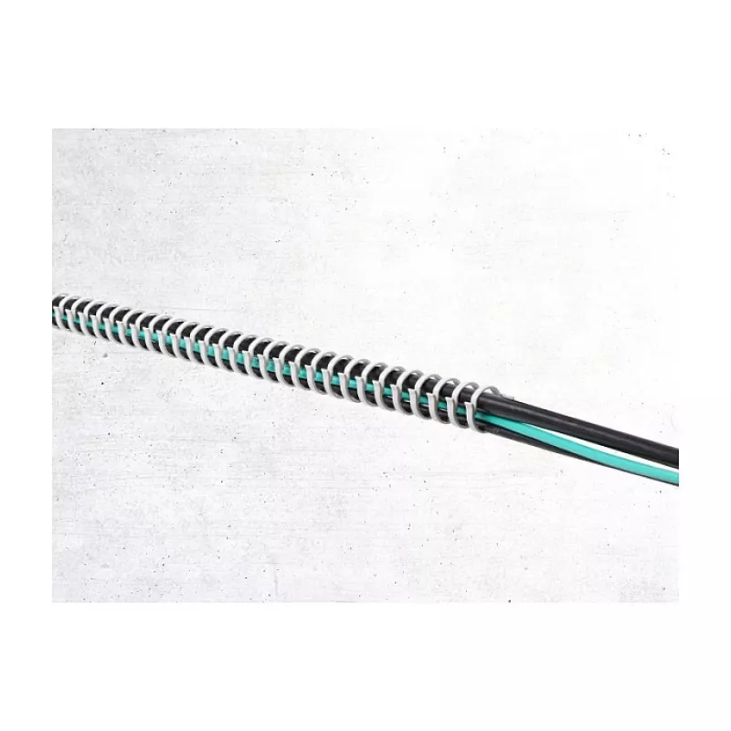 Delock 22072 Elastīgais kabeļu kanāls, pašlīmējošs un skrūvējams, 25 x 26 mm, 50 cm, pelēks