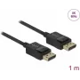 Delock 85300 F-Type mātīte uz F-Type mātīte koaksiālais savienotāja adapteris, niķelēts, 75 Ohm