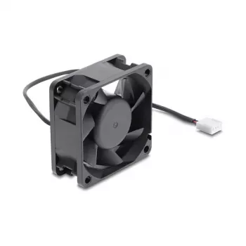 Delock Aksialais ventilators 48 V DC, 60 x 60 x 25 mm ar 4-pin PWM ventilatora savienotāju, melns