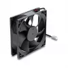 Delock Axial Fan 48 V DC, 92 x 92 x 25 mm ar 2-pin ventilatora savienotāju, melns