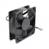 Delock Aksialais ventilators 48V DC, 120x120x38mm, 4-Pin PWM, lodīšu gultnis, 3000 RPM, 170 m³/h, melns