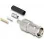 Delock BNC sieviešu crimp savienotājs RG-174 / RG-316 ar termiski saraukošos caurulīti 91760