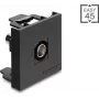 Delock Easy 45 modulis BNC ligzda uz BNC ligzda 50 Ohm melns (91962)