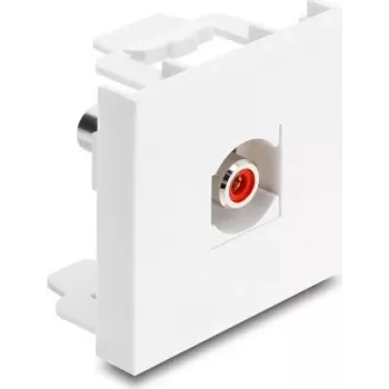 Delock Easy 45 modulis RCA ligzda uz RCA ligzda sarkans / balts (91815)