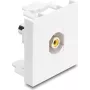 Delock Easy 45 modulis RCA ligzda uz RCA ligzda dzeltens / balts 91814