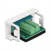 Delock Easy 45 uzspiežamais modulis D-Sub 9 kontaktu vīrišķais uz 10 kontaktu spaiļu bloku, balts RAL 9003 81351