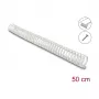 Delock Elastīgs pašlīmējošs un skrūvējams kabeļu kanāls 45 x 46 mm - garums 50 cm pelēks