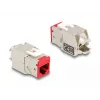 Delock Keystone modulis RJ-45 ligzda uz LSA ligzda STP CAT 6a, 8 gab. komplekts (pelēks, zils, dzeltens, sarkans, zaļš, oranžs, violets, neona dzeltens) 87896