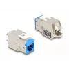 Delock Keystone modulis RJ-45 ligzda uz LSA ligzda STP CAT 6a, 8 gab. komplekts (pelēks, zils, dzeltens, sarkans, zaļš, oranžs, violets, neona dzeltens) 87896