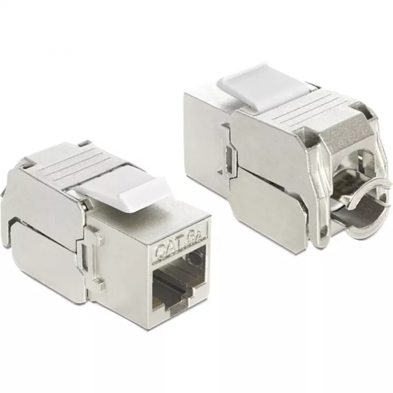 Delock Keystone modulis RJ45 ligzda uz LSA Cat.6A STP