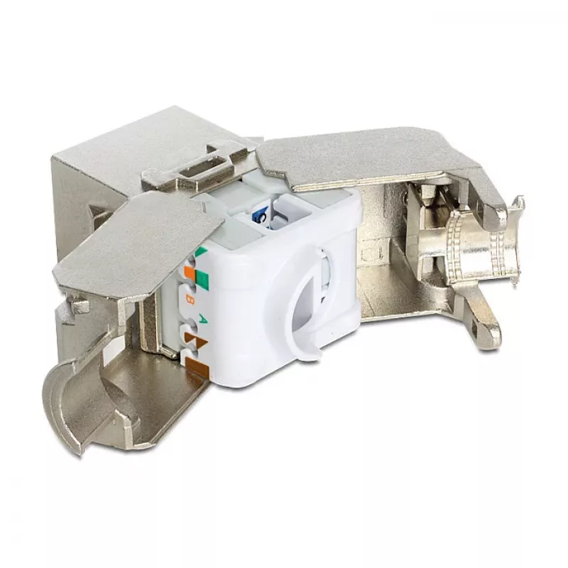 Delock Keystone modulis RJ45 ligzda uz LSA Cat.6A STP