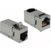 Delock Keystone modulis RJ45 sieviešu uz RJ45 sieviešu Cat.6 STP 90° 86371