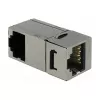 Delock Keystone modulis RJ45 sieviešu uz RJ45 sieviešu Cat.6 STP 90° 86371