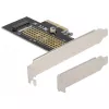 Delock PCI Express x4 kartes uz 1 x iekšējo NVMe M.2 Key M 80 mm - Low Profile formas faktors 90047