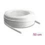 Delock pneimatiskā šļūtene 10 x 6.5 mm PU 50 m rullis balta