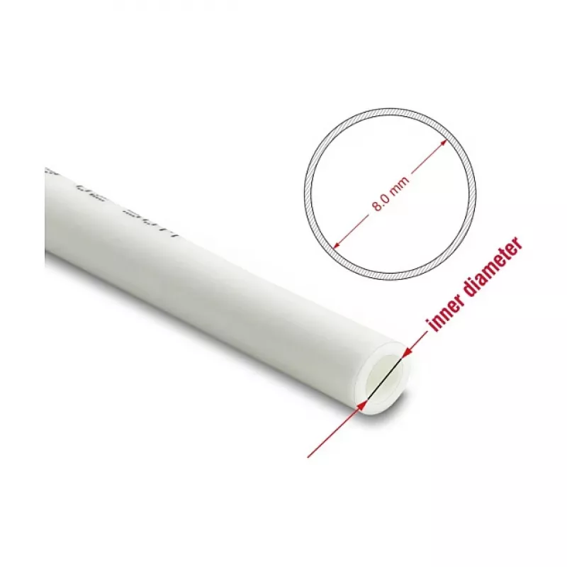 DELOCK pneimatiskā šļūtene 12 x 8 mm 50 m rullis balta