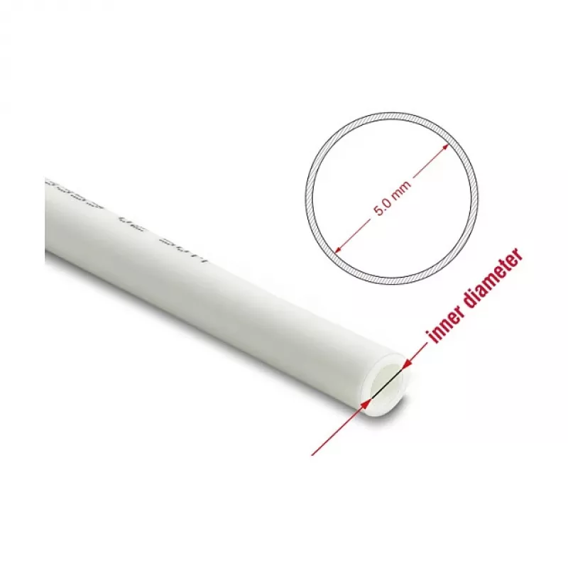 Delock pneimatiskā šļūtene 8 x 5 mm 50 m rullis balta (PU)
